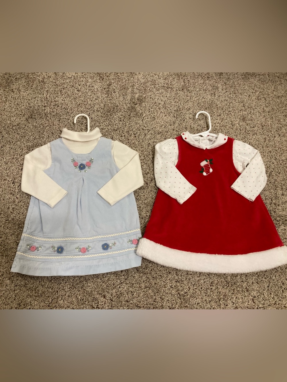 Set of 2 Toddler Turtleneck Jumpers